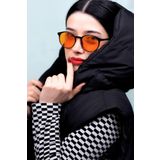 Focus On Eyewear Oscar Black Orange Güneş Gözlüğü