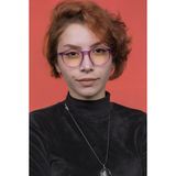 Focus On Eyewear Oscar Lilac Mavi Işık Filtreli Ekran Gözlüğü