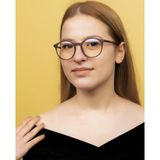 Focus On Eyewear Oscar Matte Brown Mavi Işık Filtreli Ekran Gözlüğü
