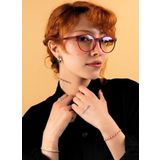 Focus On Eyewear Oscar Matte Red Mavi Işık Filtreli Ekran Gözlüğü