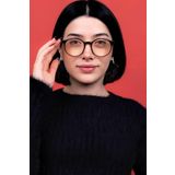 Focus On Eyewear Tokyo Kahverengi Mavi Işık Filtreli Ekran Gözlüğü