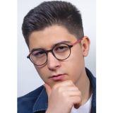 Focus On Eyewear Tokyo Red Black Mavi Işık Gözlüğü