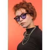 Focus On Eyewear Victor Black Purple Güneş Gözlüğü