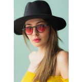 Focus On Eyewear Wilson Matte Black Red Güneş Gözlüğü