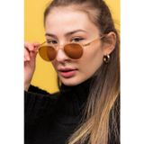 Focus On Eyewear Wilson Matte Cream Güneş Gözlüğü