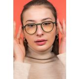 Focus On Eyewear Wilson Matte Navy Blue Mavi Işık Filtreli Ekran Gözlüğü