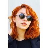 Focus On Judith Black Polarize Retro Güneş Gözlüğü