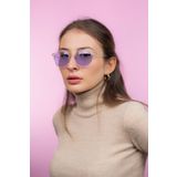 Focus On Oscar Crystal Purple Güneş Gözlüğü