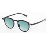 Focus On Wilson Black Green Unisex Güneş Gözlüğü - Siyah