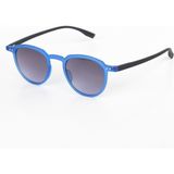 Focus On Wilson Matte Blue Unisex Güneş Gözlüğü - Mavi