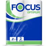 Focus Optimum Rulo Havlu 24'lü - Beyaz