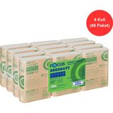 Focus Optimum Z Katlı Kağıt Havlu 22,5×20 cm – 200 Yaprak | 48 Paket (50005477) - Beyaz