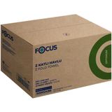 Focus Optimum Z Katlı Kağıt Havlu - Çift Katlı - 200 Yaprak - 12 Paket - 20 cm x 24 cm