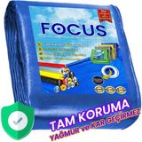 FOCUS PE BRANDA KUMAŞI - 165 GR/M2 - 3X5 - Mavi