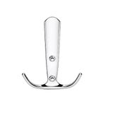 Focus Portmanto Askısı, Metal Vestiyer Askısı, 72 Gr, Dolap ve Duvar Askılığı, Krom (Vidalı)