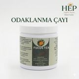 Focus Tea - Ginkgo Biloba & Safranlı Odaklanma Çayı 120 G - Zihinsel Berraklık ve Hafıza Desteği - 120 GRAM