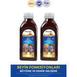 Focusmart Sitikolin, Omega 3, Fosfatidilserin, L-Arjinin, L-Treonat Şurup 150 ml ( 2 Kutu ) - Çilek