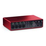 Focusrite Scarlett 18i16 4. Nesil USB Ses Arayüzü, Şarkı Yazma, Müzik Prodüksiyonu, Kayıt ve Podcasting için — Yüksek Kalite, Stüdyo Kalitesinde Kayıt ve Kayıt Yapmak İçin Gerekli Tüm Yazılımlar
