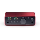 Focusrite Scarlett Solo Gen 4 Ses Kartı: Gitarist, Vokalist Veya Prodüktör İçin Usb Audio Arayüzü, S