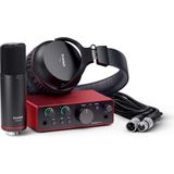 Focusrite Scarlett Solo Studio Gen 4 Ses Kayıt Paketi: Şarkı Yazarları Için Kayıt, Yayın ve Podcasti - Renkli