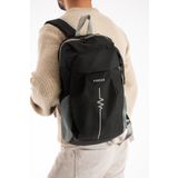 Focux Nil-09 Outdoor (44CMX25CMX18CM) Unisex Günlük Sırt Çantası Spor Çantası Çok Amaçlı Çanta - Siyah