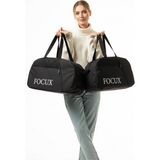 Focux Seyahat Valizi Seti Büyük Boy ve Orta Boy Ergonomik Tasarım 2'li Dayanıklı Kumaş - Siyah