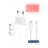 Fodos Fds iPhone Şarj Aleti - Adaptör - Kablo - Lighting 20W iPhone 6 7 8 X 11 12 13 14 Pro Max Plus