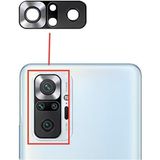 Fodos Xiaomi Redmi Note 10 Pro Kamera Lensi Cam - Kamera Camı - Yapışkanlı M2101K6G Uyumlu
