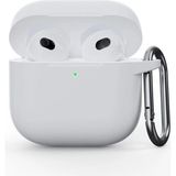Fogy Airpods 4. Nesil Liquid Silicone Hq Tıpalı Silikon Kılıf - Beyaz