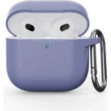 Fogy Airpods 4. Nesil Liquid Silicone Hq Tıpalı Silikon Kılıf - Lavanta