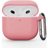 Fogy Airpods 4. Nesil Liquid Silicone Hq Tıpalı Silikon Kılıf - Pembe