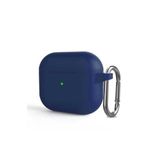 Fogy Airpods Pro 2 ile Uyumlu Silikon Kılıf Ve Taşıma Çengeli, Lacivert