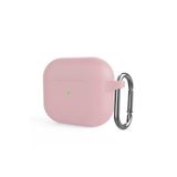 Fogy Airpods Pro 2 ile Uyumlu Silikon Kılıf Ve Taşıma Çengeli, Pembe
