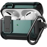 Fogy Apple Airpods Pro 2 Darbeye Dayanıklı Bumblebee Silikon Koruyucu Kılıf - Yeşil