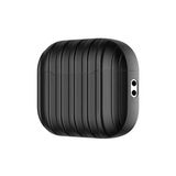 Fogy Apple Airpods Pro 2 Uyumlu Şeritli Bavul Tasarımlı Şık Dizayn Kılıf - Siyah