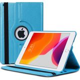 Fogy Apple iPad 10.2 Inç 7.nesil 360° Dönebilen Standlı Premium Tablet Kılıfı - Mavi