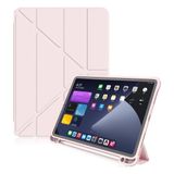 Fogy Apple iPad Air 2 9.7 2017/2018 Uyumlu Kalemlikli Premium Standlı Katlanabilir Uyku Modu Özellikli Tablet Kılıfı - Rose Gold