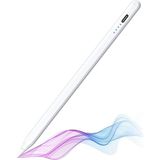 Fogy Apple Ipad Pro 12.9" 2021.2022 5. 6 Nesil Pencil Stylus Palm Rejection Eğim Özellikli Çizim Kalemi - Beyaz
