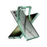 Fogy Galaxy S24 Ultra ile Uyumlu Kılıf Kamera Lens Korumalı İnce Silikon Kapak Case, Yeşil
