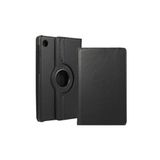 Fogy Galaxy Tab A8 X200 2021 Model ile Uyumlu 360 Dönebilen Standlı Tablet Kılıfı, Siyah