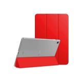 Fogy Galaxy Tab S6 Lite Sm-P620 Sm-P625 2024 10.4" ile Uyumlu Smart Cover Kapak Tablet Kılıfı Kapak Case, Kırmızı