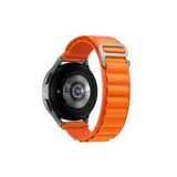 Fogy Galaxy Watch 3 45mm Gear S3 46mm ile Uyumlu Kordon Alpine Loop Kordon (22MM), Turuncu