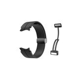 Fogy Galaxy Watch 4 Classic 46mm ile Uyumlu Kordon Ribbon Line, Siyah