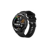 Fogy Galaxy Watch 42mm ile Uyumlu Bükülmelere Ve Kırılmalara Dayanıklı Renkli Esnek Silikon Kordon, Siyah