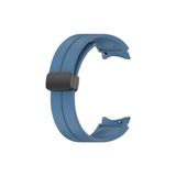 Fogy Galaxy Watch 4/5 40mm ile Uyumlu Kordon Ribbon Line, Mavi