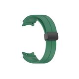 Fogy Galaxy Watch 4/5 40mm ile Uyumlu Kordon Ribbon Line, Yeşil