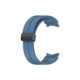 Fogy Galaxy Watch 4/5 44mm ile Uyumlu Kordon Ribbon Line, Mavi