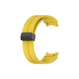 Fogy Galaxy Watch 4/5 44mm ile Uyumlu Kordon Ribbon Line, Sarı