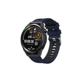 Fogy Galaxy Watch Active 2 40mm ile Uyumlu Bükülmelere Ve Kırılmalara Dayanıklı Renkli Esnek Silikon Kordon, Lacivert