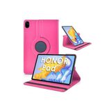 Fogy Honor X9 /X8 Pro 11.5 inç 2023 ile Uyumlu Kapak 360 Dönenbilen Tablet Kılıfı, Koyu Pembe